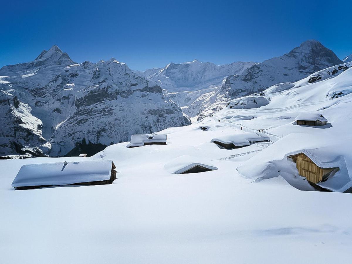 Apartment Chalet Abendrot Apartments-2 By Interhome Grindelwald Exterior foto